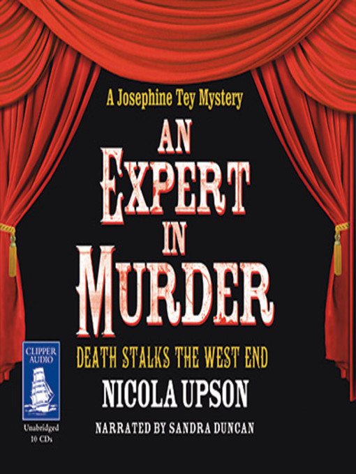 Cover image for An Expert in Murder